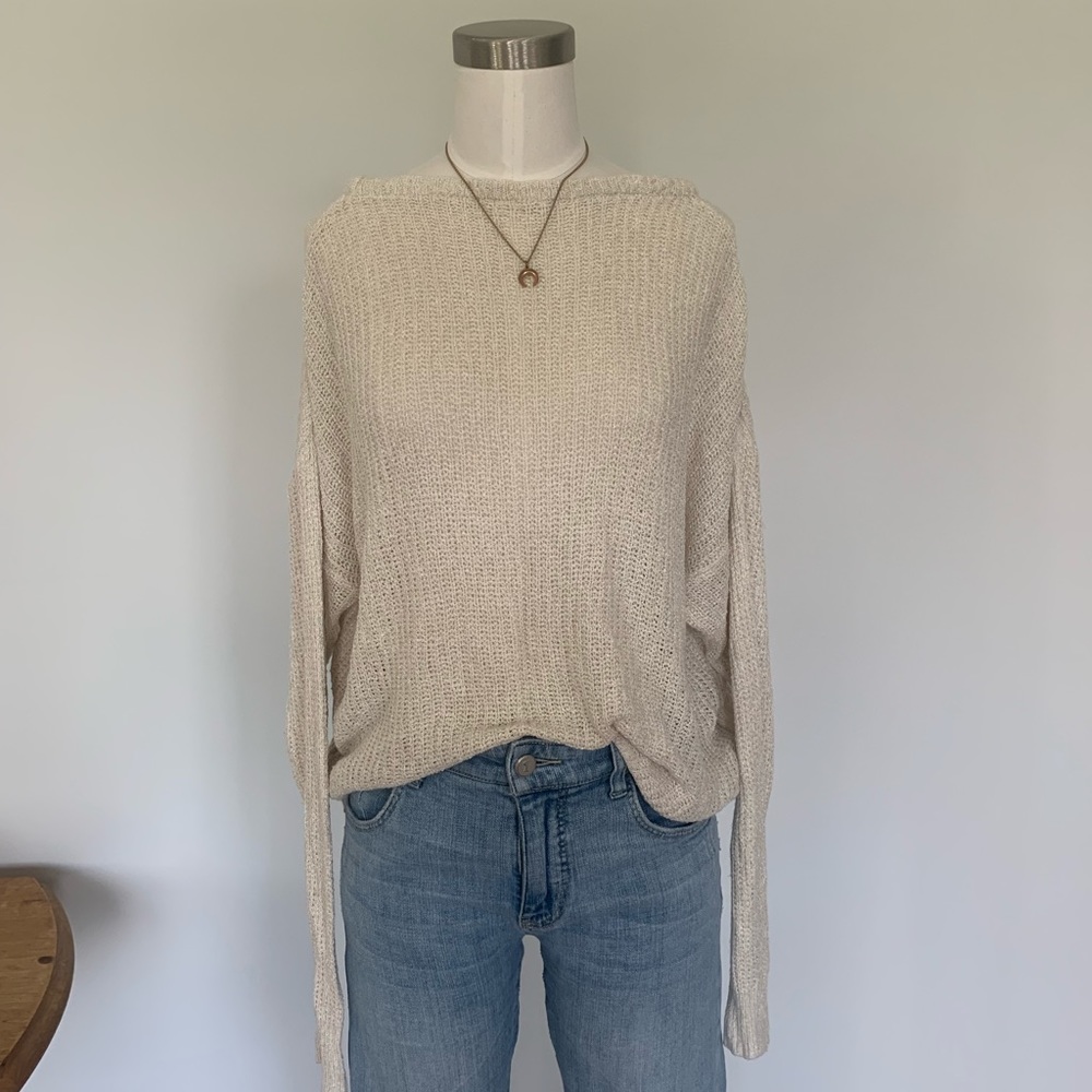 Oversized Boatneck Sweater